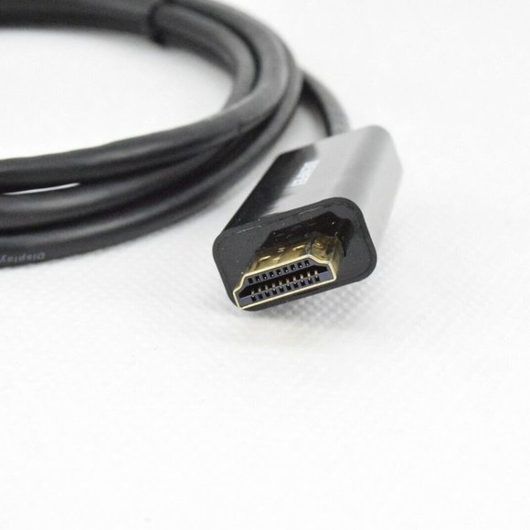 BenFei DisplayPort to HDMI 6 Feet Cable Male to Male Adapter Cord - Picture 3 of 3